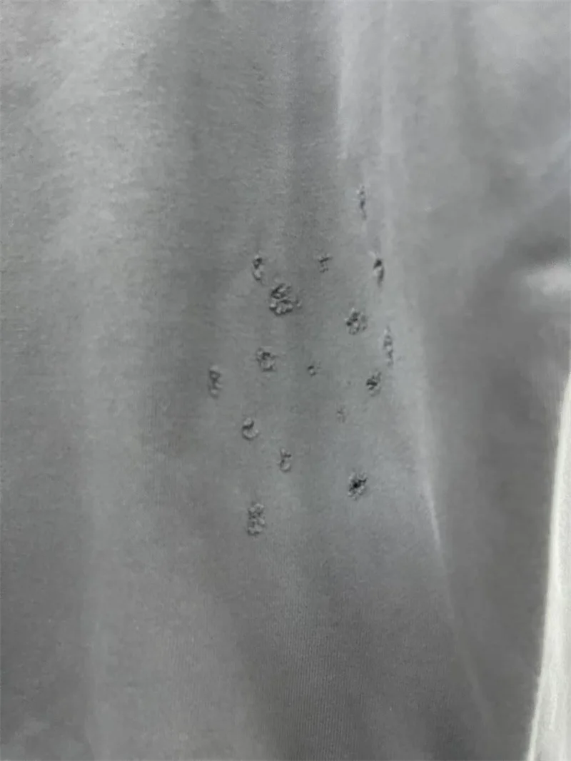 Washed Saint Michael POWRER Hoodies Men Women Oversized Destroy Sweatshirt