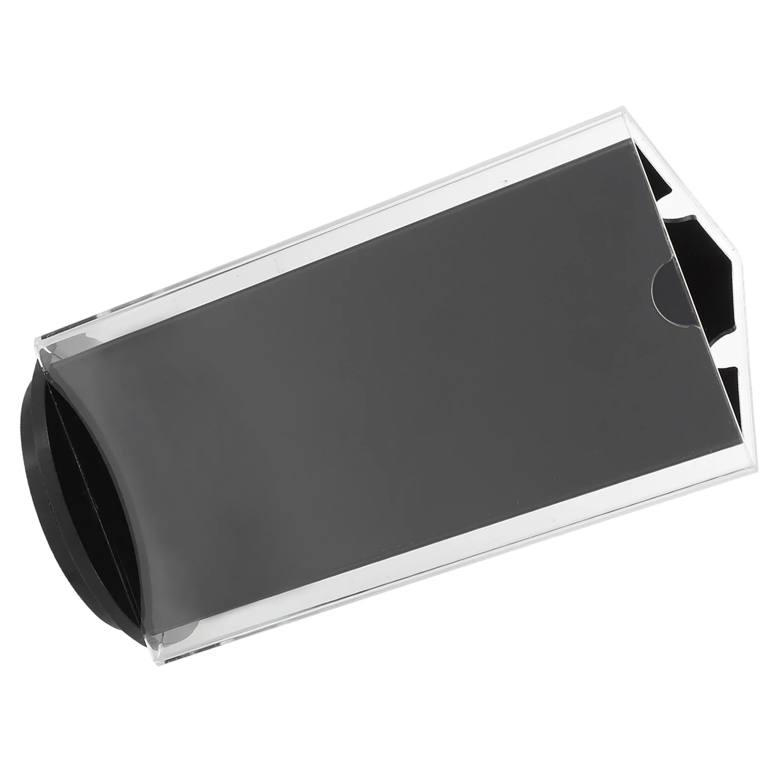 Acrylic Display Stand Rotatable 360 Degree Menu Holder Paper Holder for Restaurant Hotel Exhibition Banquet Counter