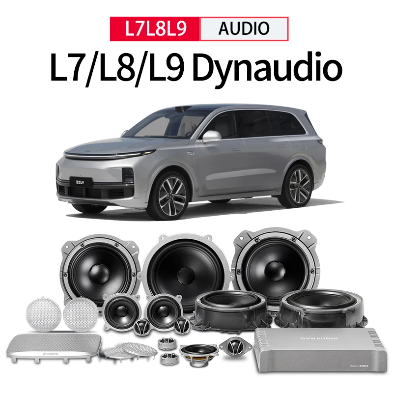 For LiXiang L7/L8/L9 Car Audio Modification Upgrade Dynaudio Speaker Blue Drive Dsp Power Amplifier Lossless Special Set