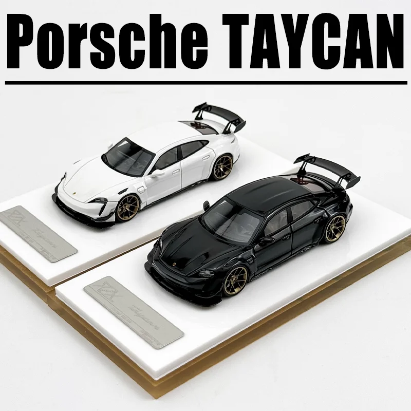 404 ERROR 1/64 Porsche TAYCAN Alloy Toy Diecast Metal Model Gift