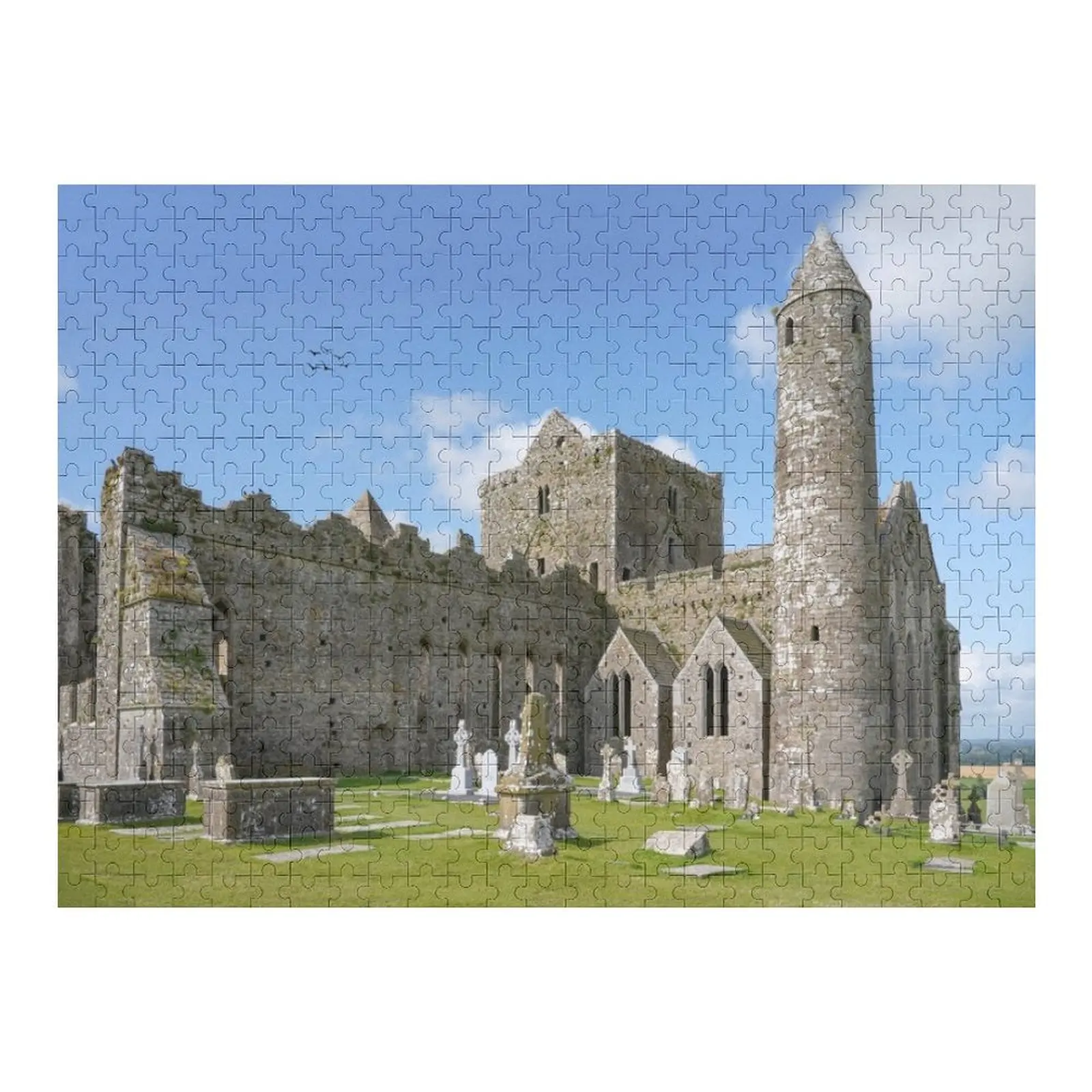 

Пазл Rock of Cashel, Ирландия Персонализированный пазл Iq Деревянные животные Персонализированный пазл с именем