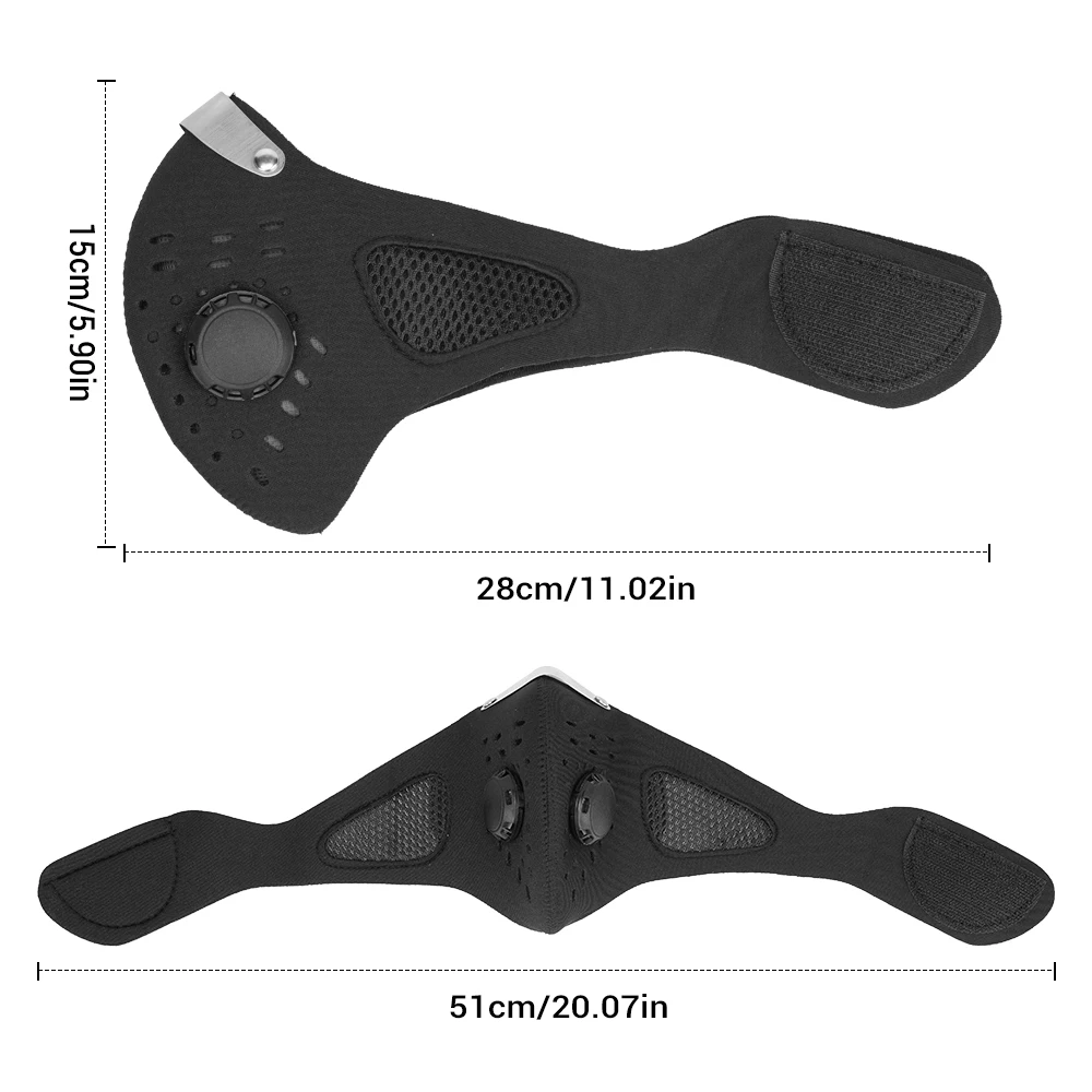 قناع دراجة نارية صيفي، أقنعة قابلة للتنفس، قناع نصف وجه موتو مضاد للغبار، قناع وجه لركوب الدراجات النارية #6