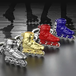 New Fashion Skate Key Chain Men Women Roller Skate KeyChain Skating Car Key Ring Party Gift Jewelry K3094