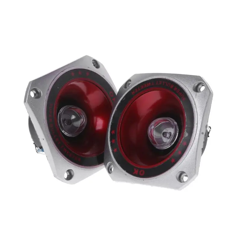 80mm Diameter Durable Piezoelectric Tweeter 63mm Diagonal Diameter Speaker Kits Exquisite Workmanship Speaker Tweeter Dropship