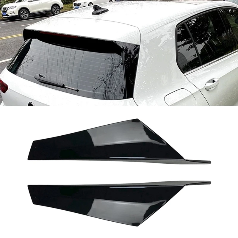 Rear Wing Spoiler Rear Window Glass Spoiler Side Wing Spoiler Automobile For VW Golf 8 MK8 2020-2022