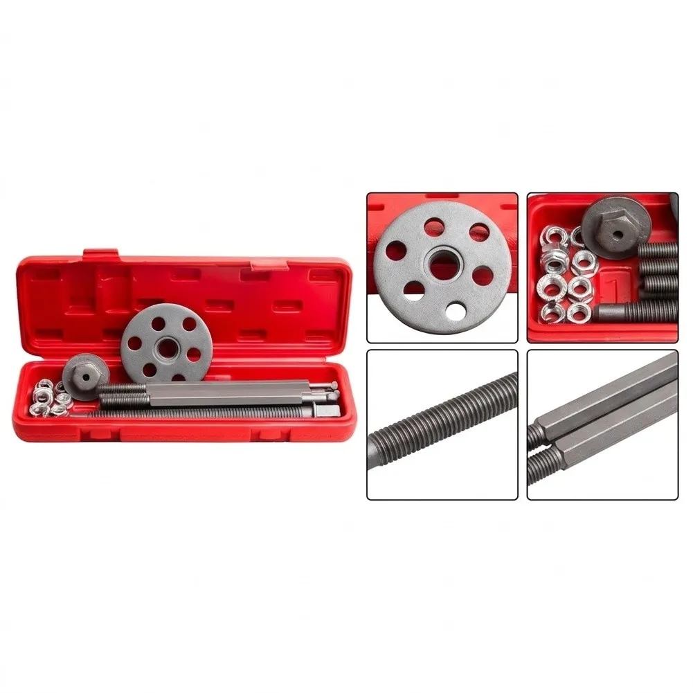 Stripped Bolt Extractor Black 4-in-1 Puller Tool Longevity Construction Ergonomic Design Heat-treated Strength