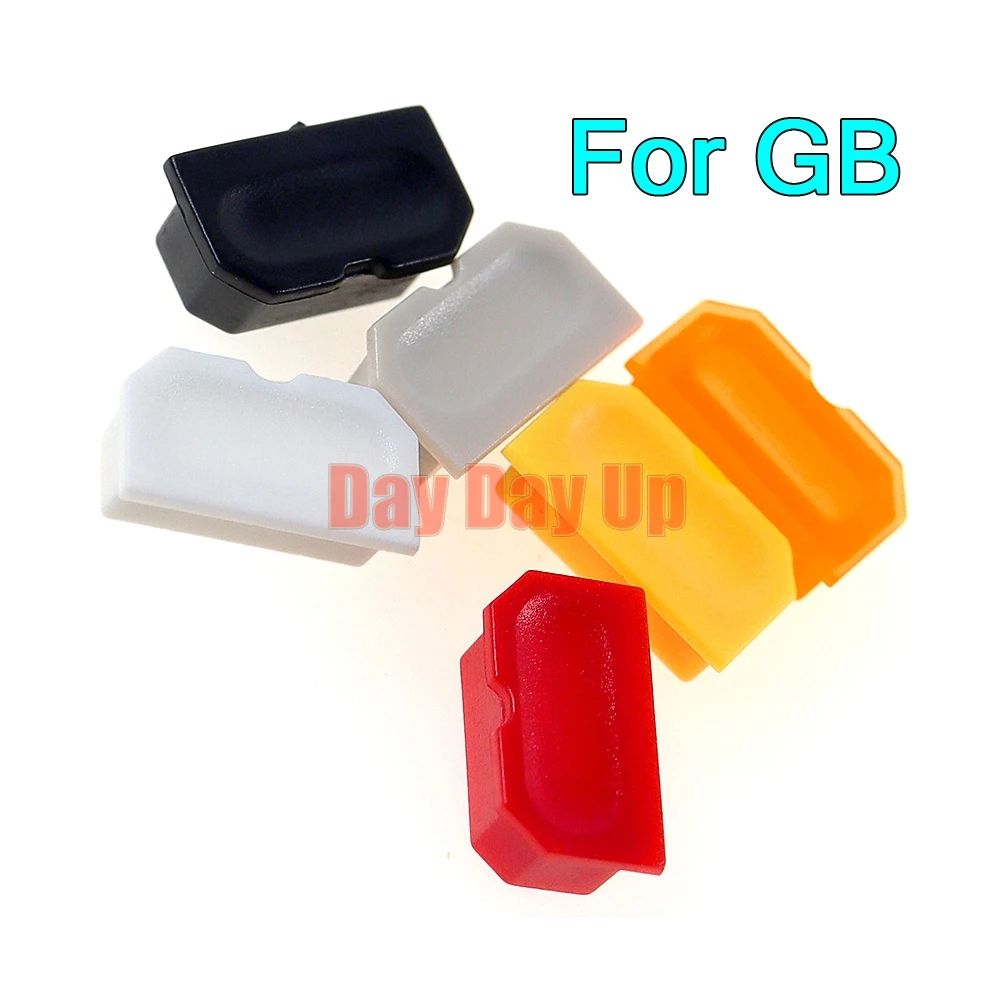 DMG 001 용 게임 보이 GB 게임 콘솔 쉘 먼지 플러그 용 3PCS 교체 여러 가지 빛깔의 먼지 커버