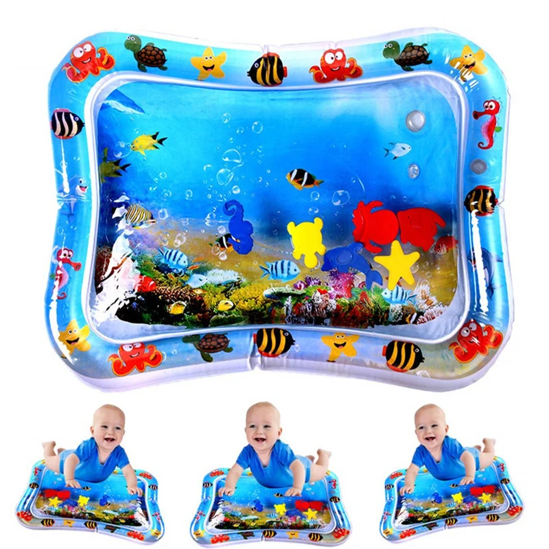 Coussin Gonflable en Polymères d'Eau pour Bébé, Jeu pour Enfant, Éducation Précoce, Développement, Jouet d'Été