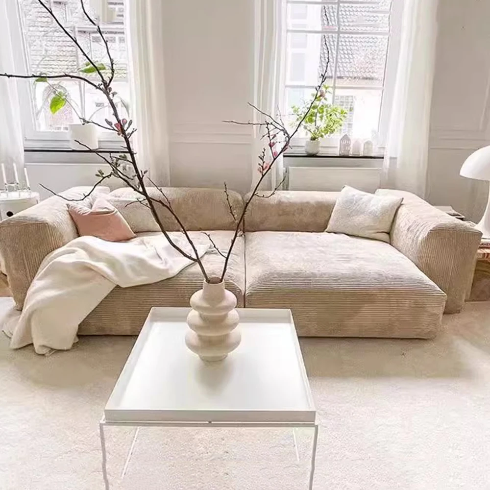 

Elasticas Relax Luxury Sofa Cushion 3 Seater Sectional Living Room Sofa Individual Lounge Muebles Salon Moderno Hall Furniture