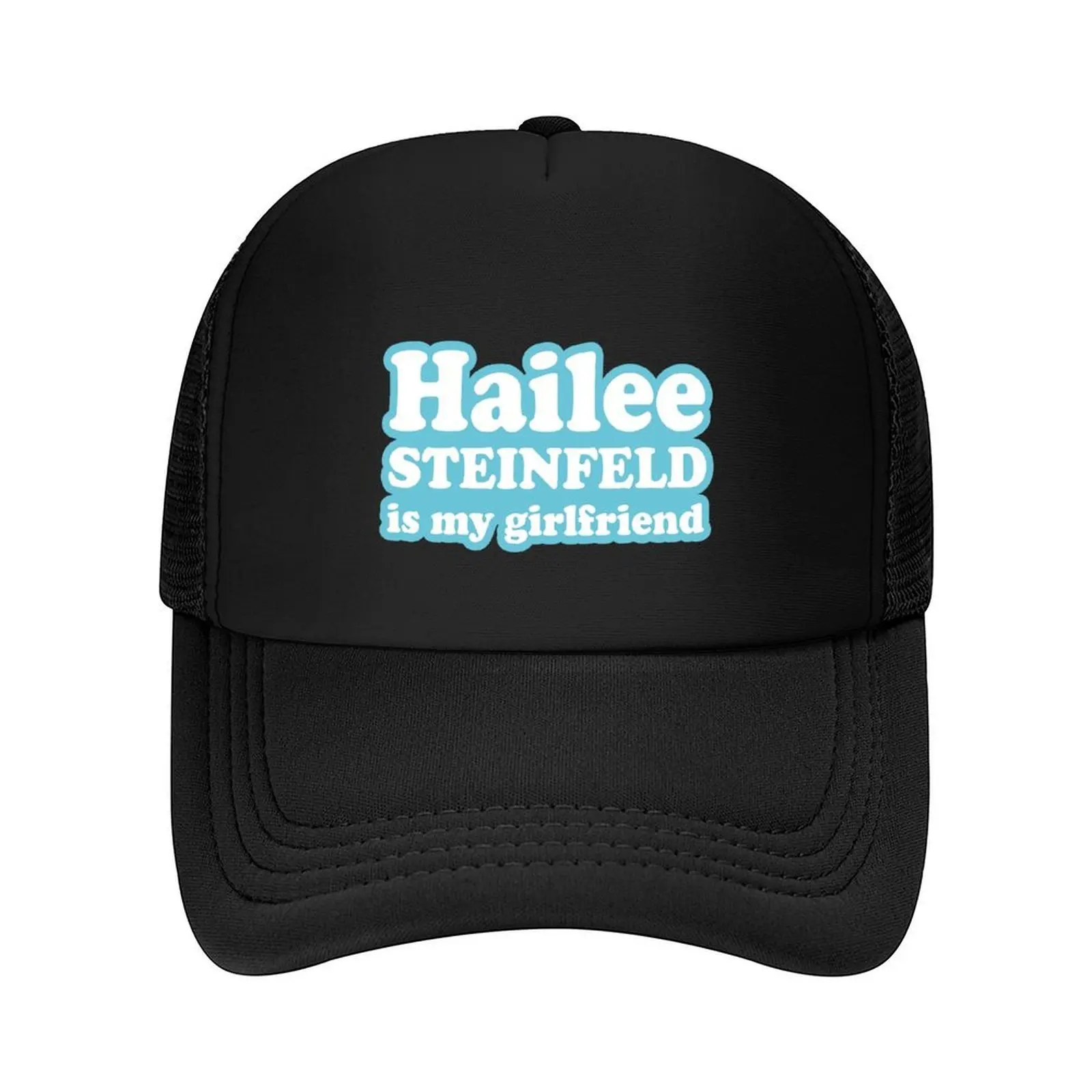 

Hailee Steinfeld is my girlfriend BLUE Baseball Cap sun caps sailor cap for men Golf Wear Winter hat Hats Man Women's