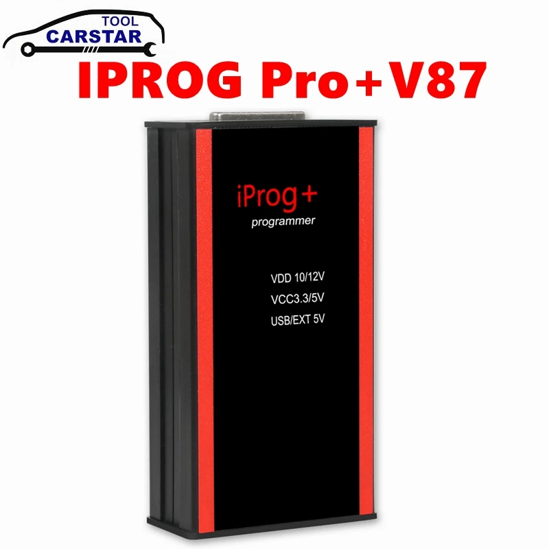 A+++ Iprog Pro V87 iPROG+ Iprog Pro with Full Adapters Support IMMO / Radio / Reset Auto Programmer Tool