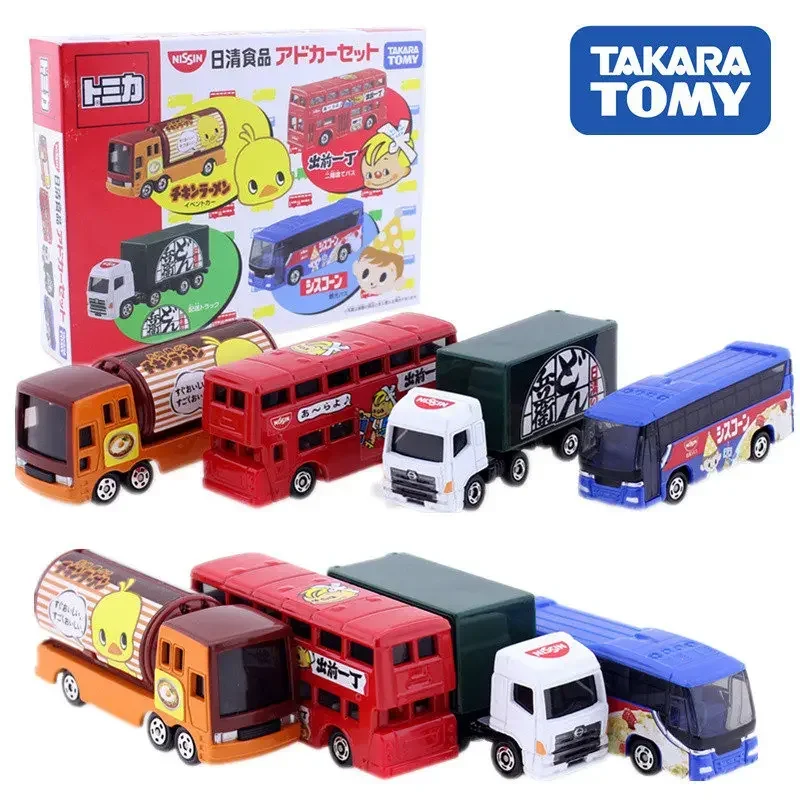 Takara Tomy Tomica Car Model Kit Series Diecast Miniature Baby Toys Roadster Bus And Truck Mould Hot Pop Kids Bauble