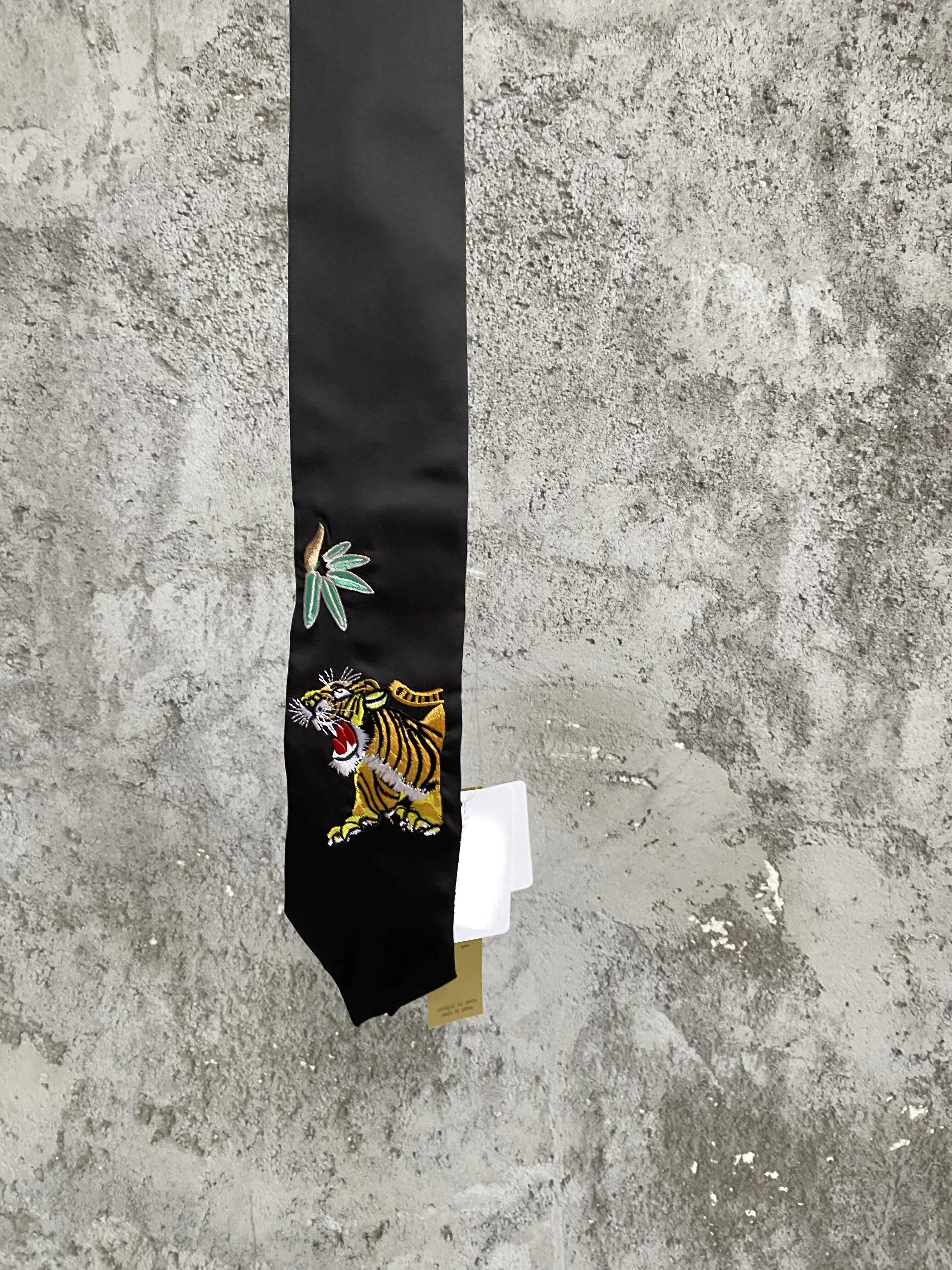 ربطة عنق مطرزة من Tiger Eagle Silk Auspicious Cloud Suzhou للرجال والنساء #2