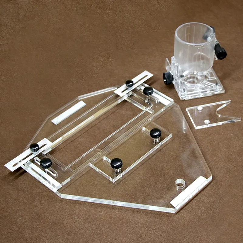 Luthier Guitar Bridge Routing Jig,Acoustic & Classical Guitar Saddle Slot Cutting Mold,Wood Guitar Instrument Making Repair Tool