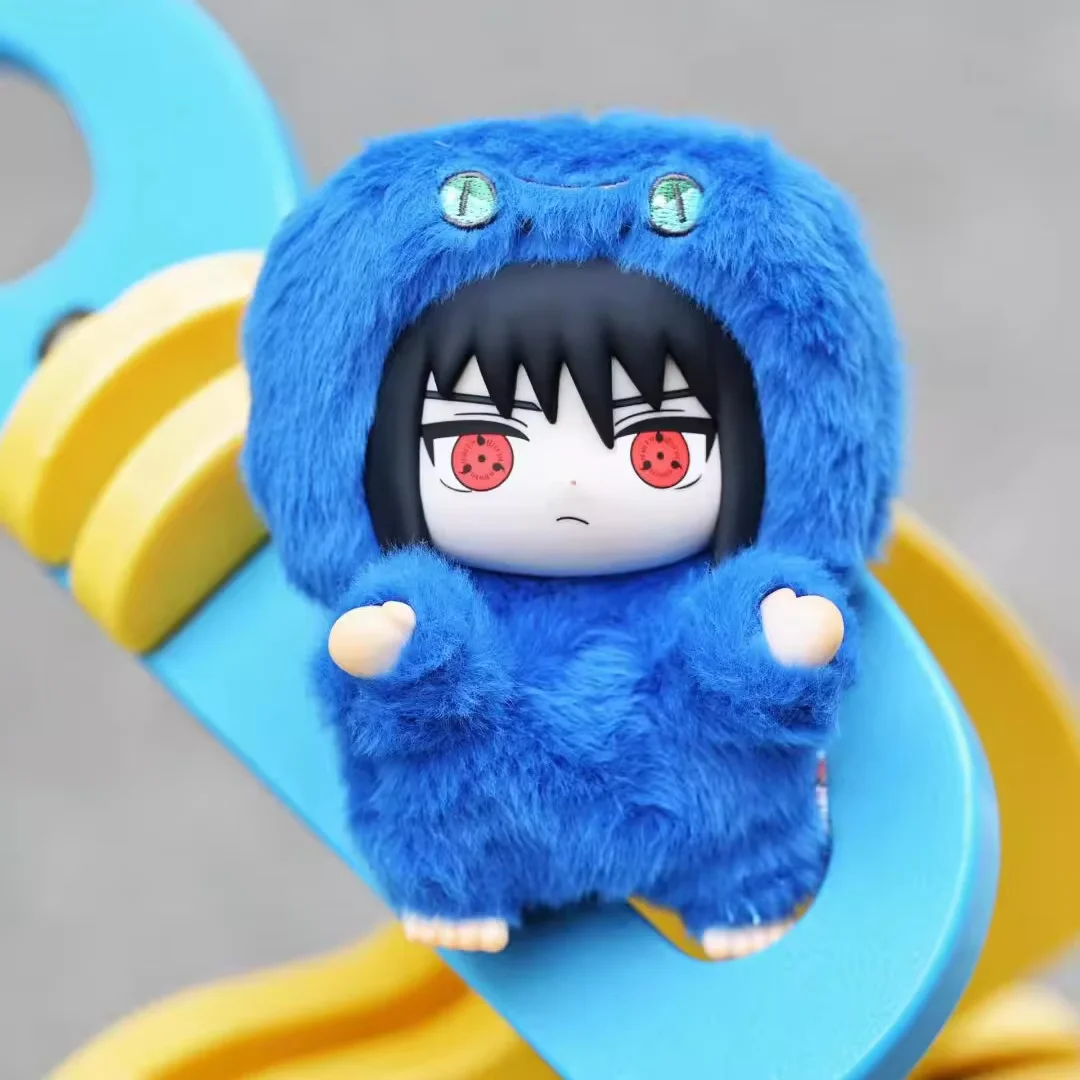 本物の EAKI ナルトブラインドボックス疾風伝獣パーティーシリーズぬいぐるみかわいい手作りカスタムギフト装飾品コレクションギフト