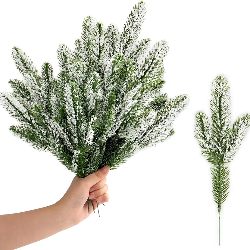 5 peças de plantas artificiais de pinho sala de casa de jardim ao ar livre decoração de mesa acessório de festa de casamento árvore de natal diy caixa de presente adereços