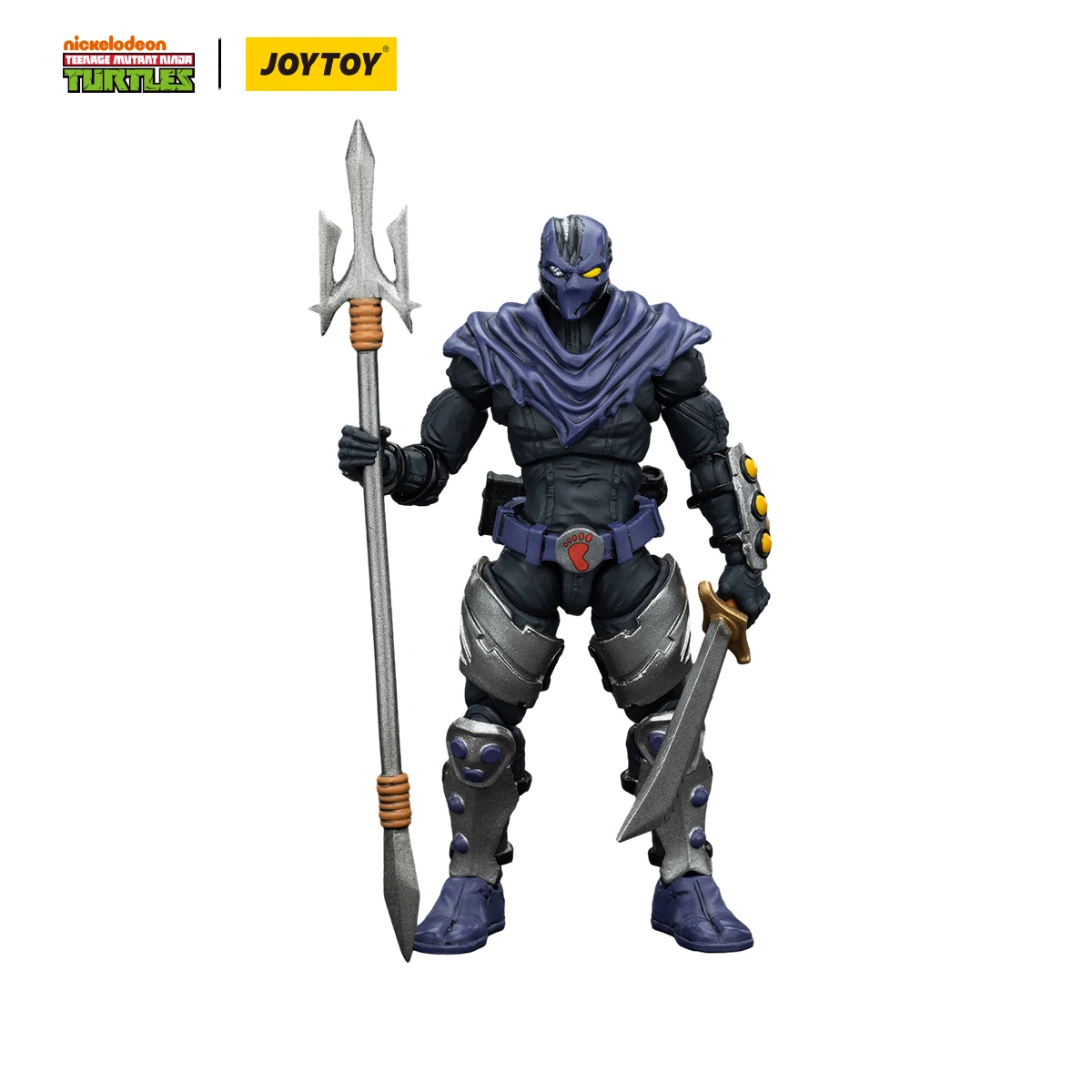 [W MAGAZYNIE] JOYTOY TMNT 1/18 figurka TMNT-Foot Clan B Anime Model wojskowy