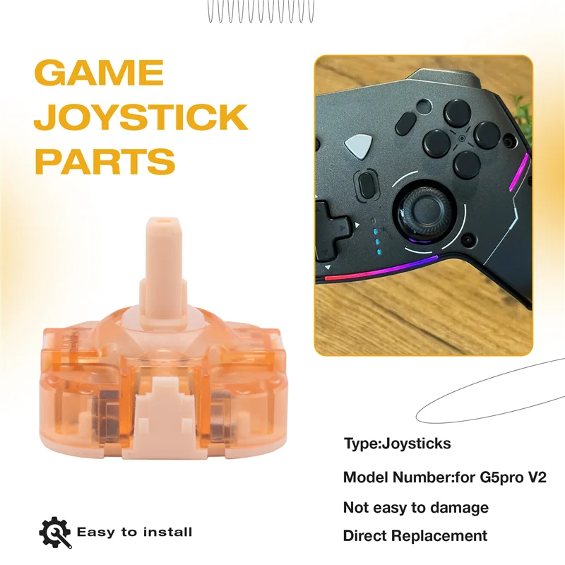 JABS-TMR For Machenike Mechanic Hall Swap Joystick Jh20 Multiple Tactile Options Compatible For G6pro V2 Game Controller - Image 6
