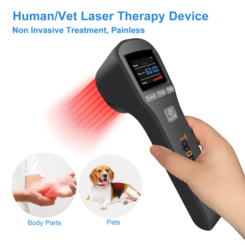 

Body Pain Laser Therapy Device 16x650nm+4x808nm LLLT Physiotherapy Equipment for Knee Pain Relief Arthritis Frozen Shoulder