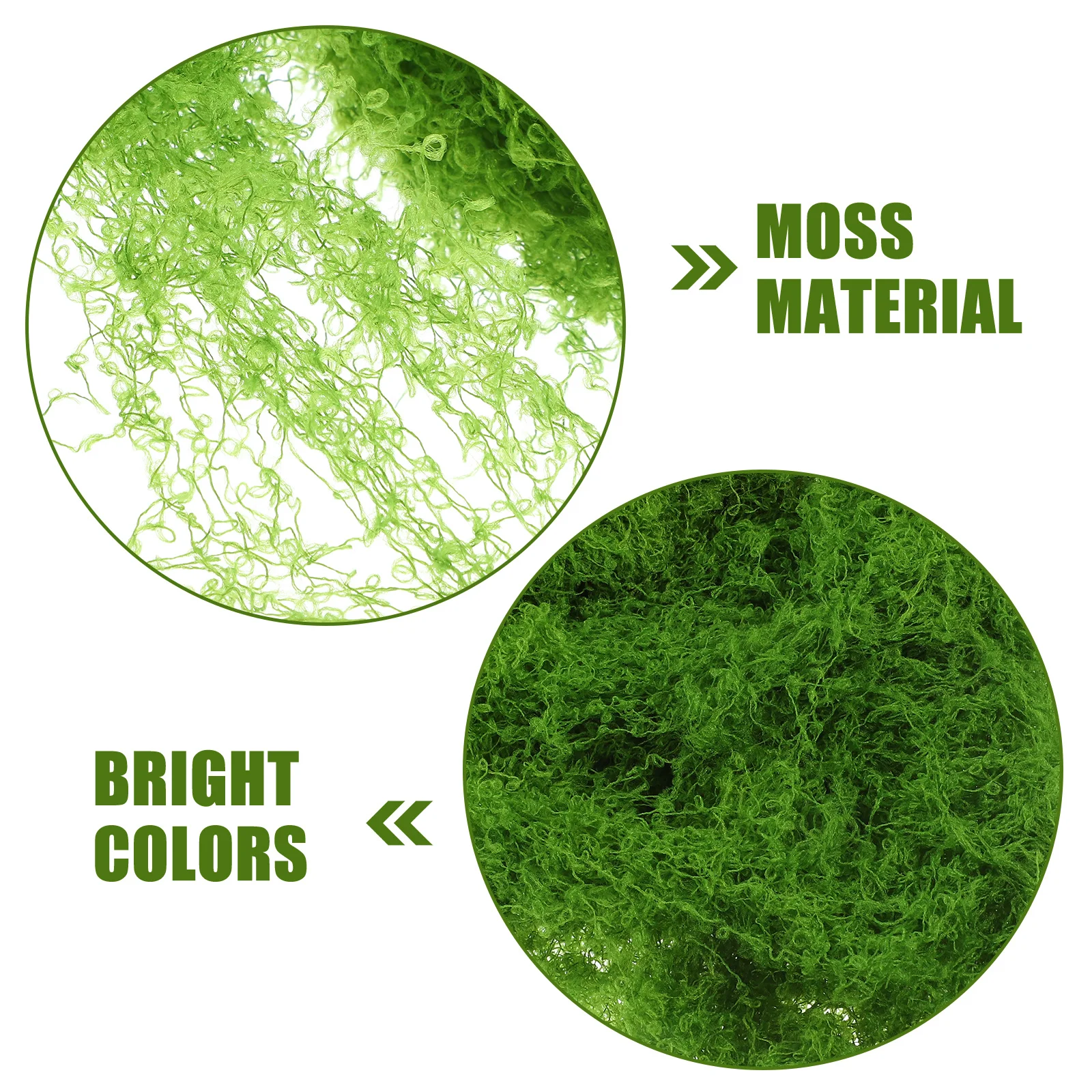 

1 set 1 Set Potted Plants Fake Moss Decor Artificial Craft Ornament Simulation Diy Decorative Moss For Wall Terrarium Home