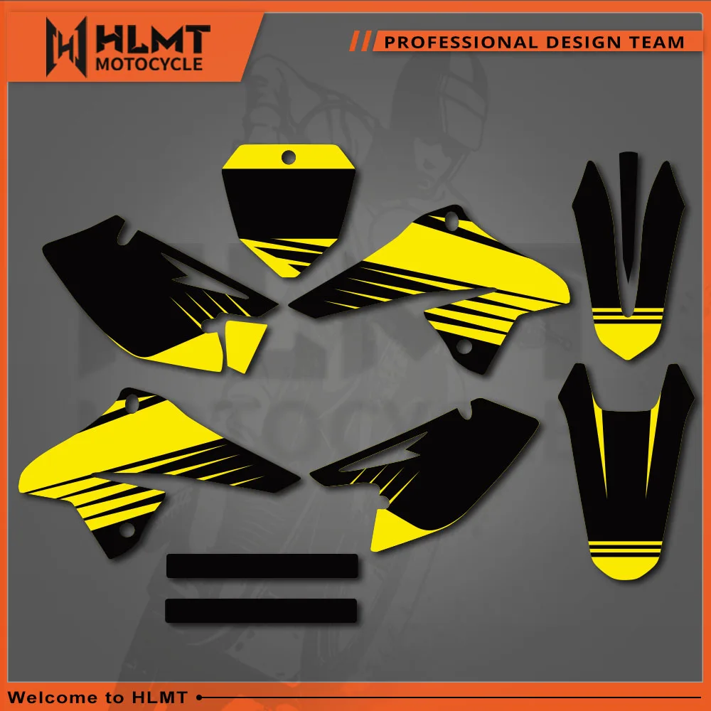 for Suizuki 125 DRZ 2008-2020 2016 2017 2018 2019 HLMT Graphics Background Decal Sticker Motorcycle Decoration