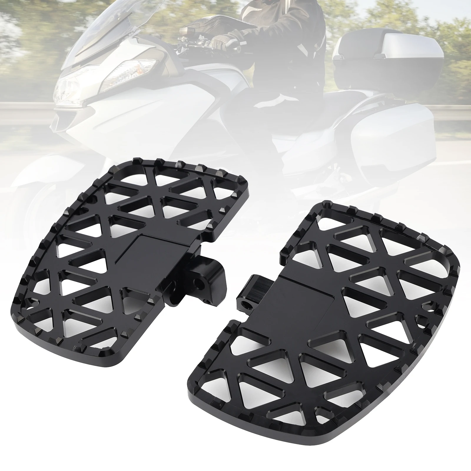 

Topteng Front Footrests Foot Pegs fit for BMW R1250RT K1600B K1600GT K1600GTL 2018-2024