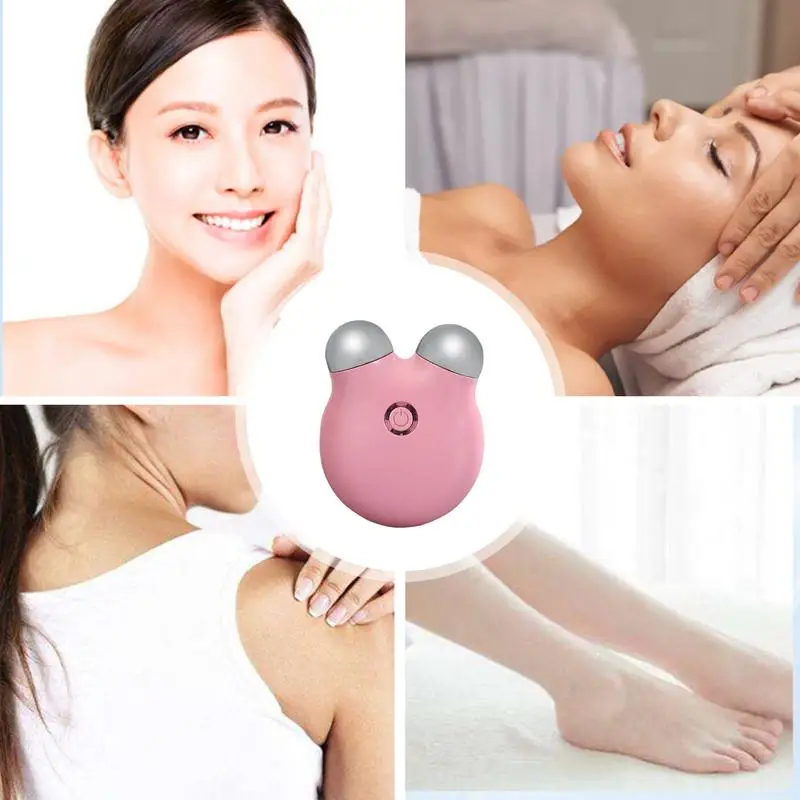 Mini Microcurrent Facial Device Face Sculpting Tool Instant Face Lift FirmContour Reduce Double Chin Non-Invasive Skin Care tool