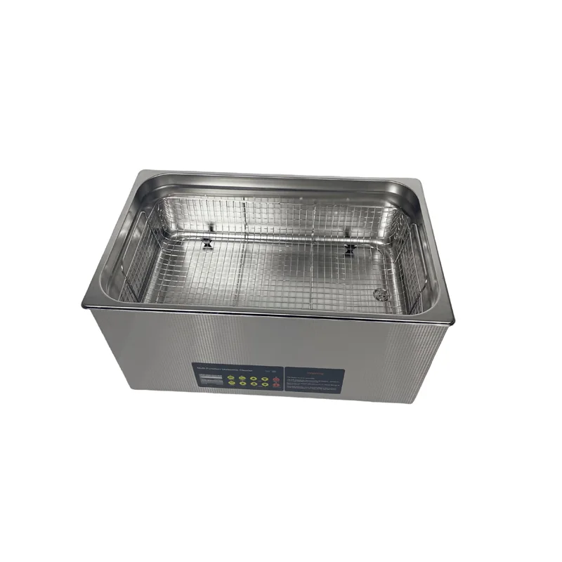 Limpiador de baño ultrasónico de pulso Industrial de 22l con multifunción para lavar piezas de coche electrónicas Pcb