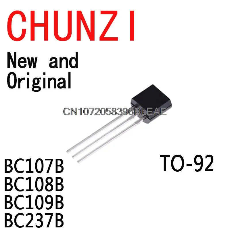50 sztuk nowy i oryginalny BC107 BC108 BC109 BC237 TO-92 BC107B BC108B BC109B BC237B