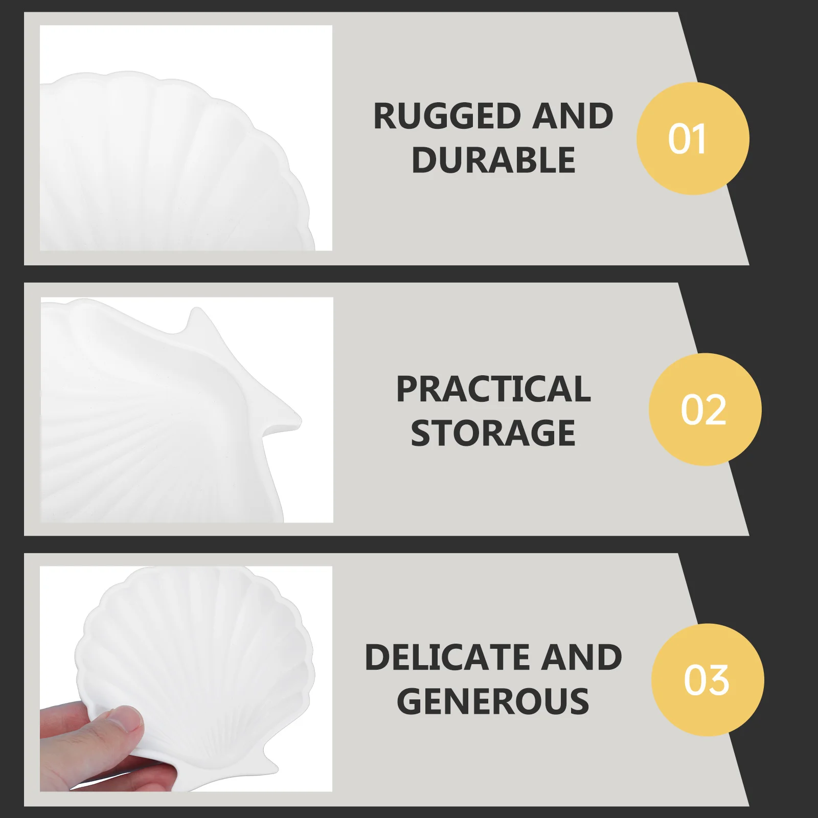 1 قطعة صندوق تخزين المجوهرات العملي دائم حامل القرط الزخرفية لغرفة نوم الفندق غرفة المعيشة صينية تخزين المجوهرات