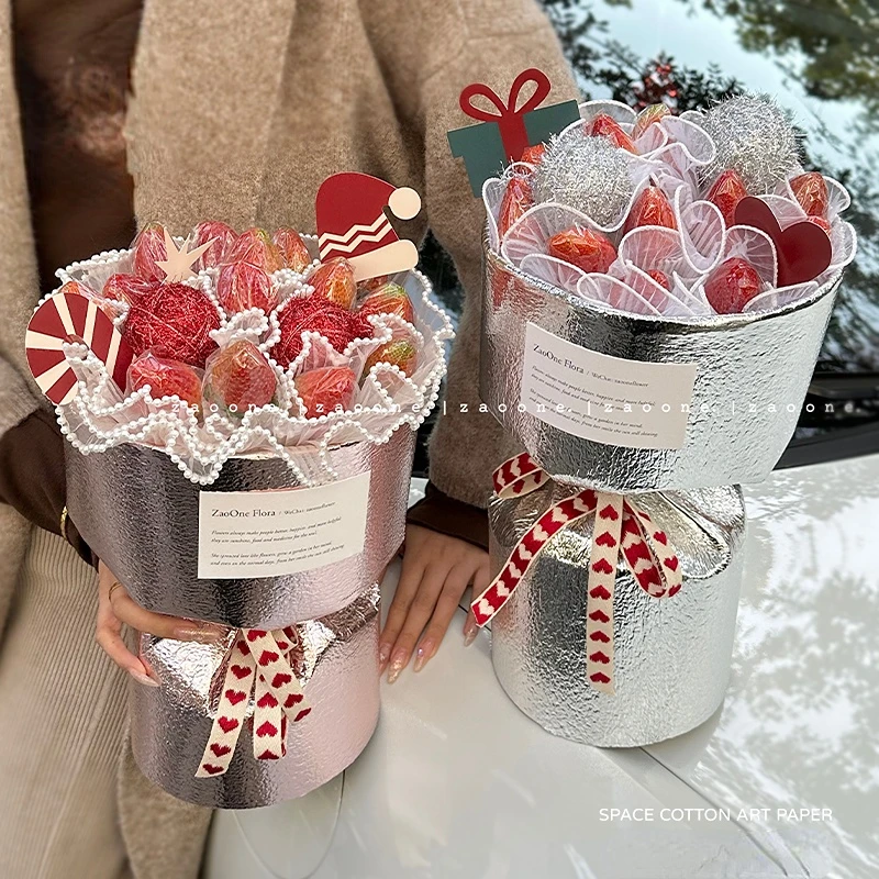 Бумага для упаковки цветов из хлопка, 50 см х 3 м