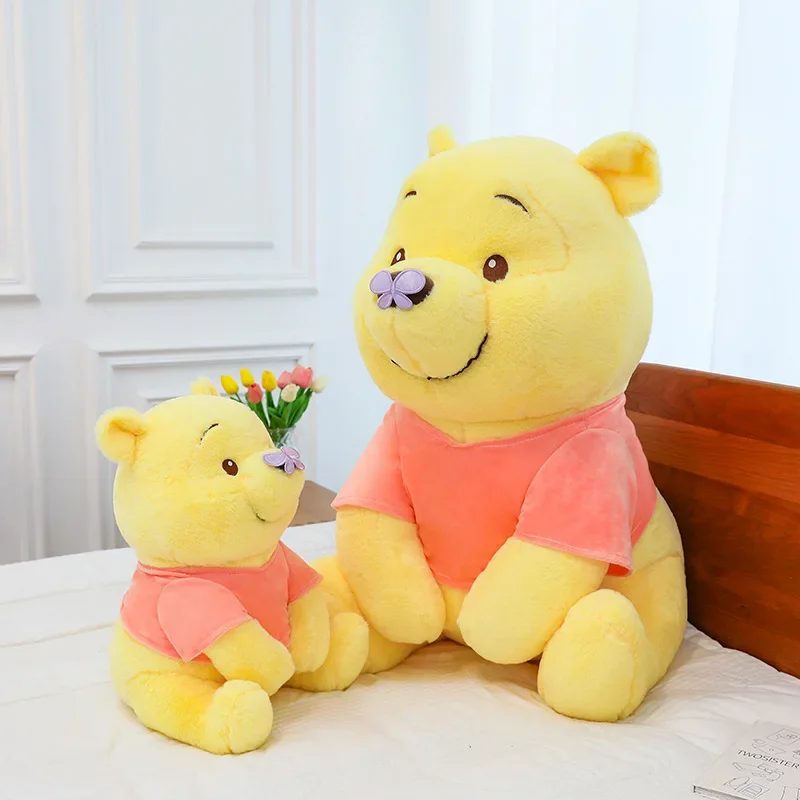 30-80cm Disney Winnie the Pooh Plüschtiere niedlich große Stofftiere Cartoon gefüllt Anime Plüsch große Bär Puppe Weihnachten Kind für Geschenke