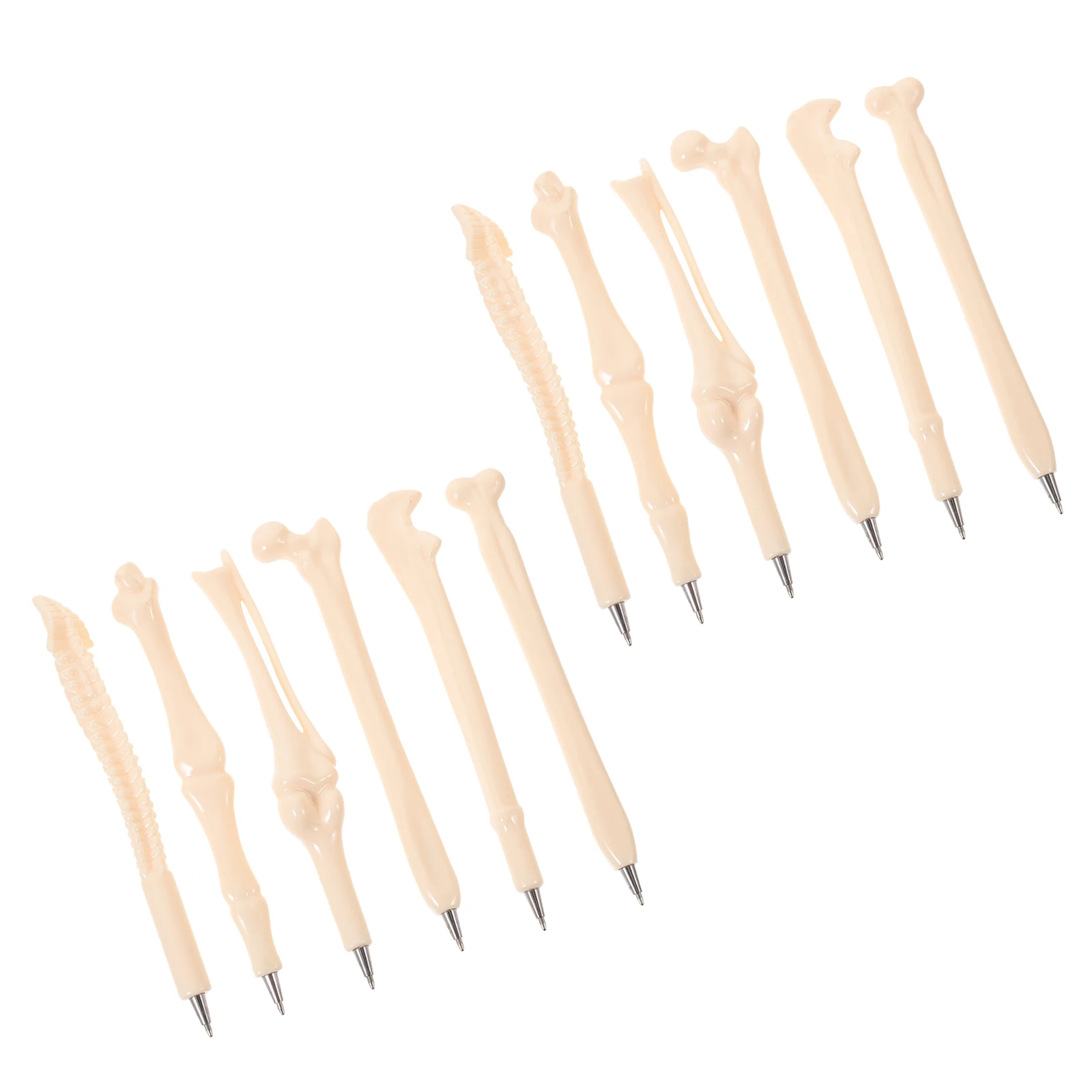 

12 Pcs Bone Pen Creative Novelty Pens for Pumpkin Ballpoint Abs Halloween Stationery