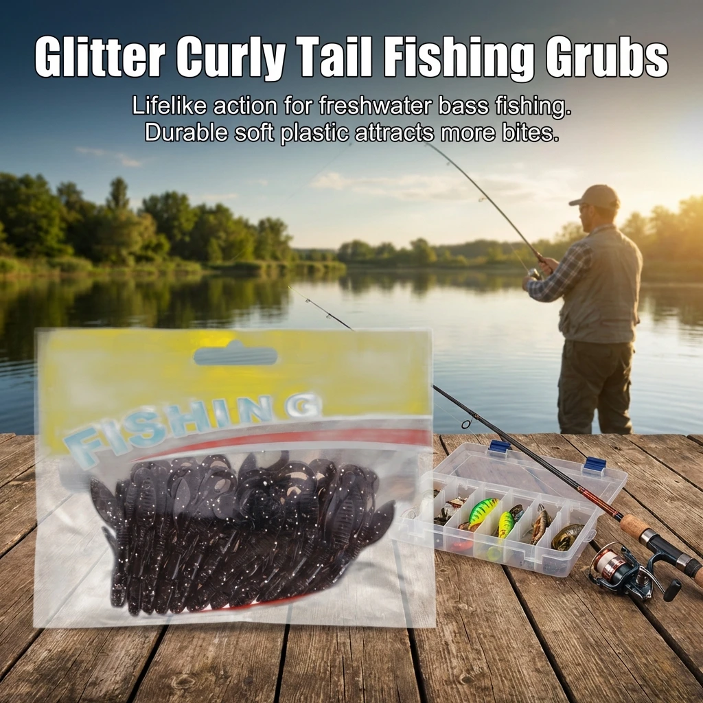 

Realistic Shrimp Soft Lures 12Pcs Fishing Bait Set Lifelike Action Soft Plastic Baits for Freshwater Saltwater Fishing Tackle