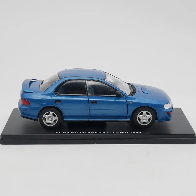 1:24 Scale SUBARU IMPREZA GT 4WD 1996 Rally Car Simulation Alloy Model Static Display Collectible Toy Gift Decoration Souvenir