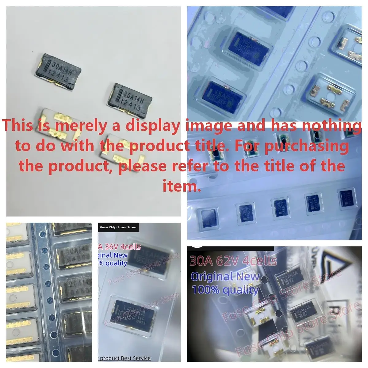3pcs/lot D6SC4-12 12A 36V  4cells 100% NEW  Three-terminal lithium battery fuse