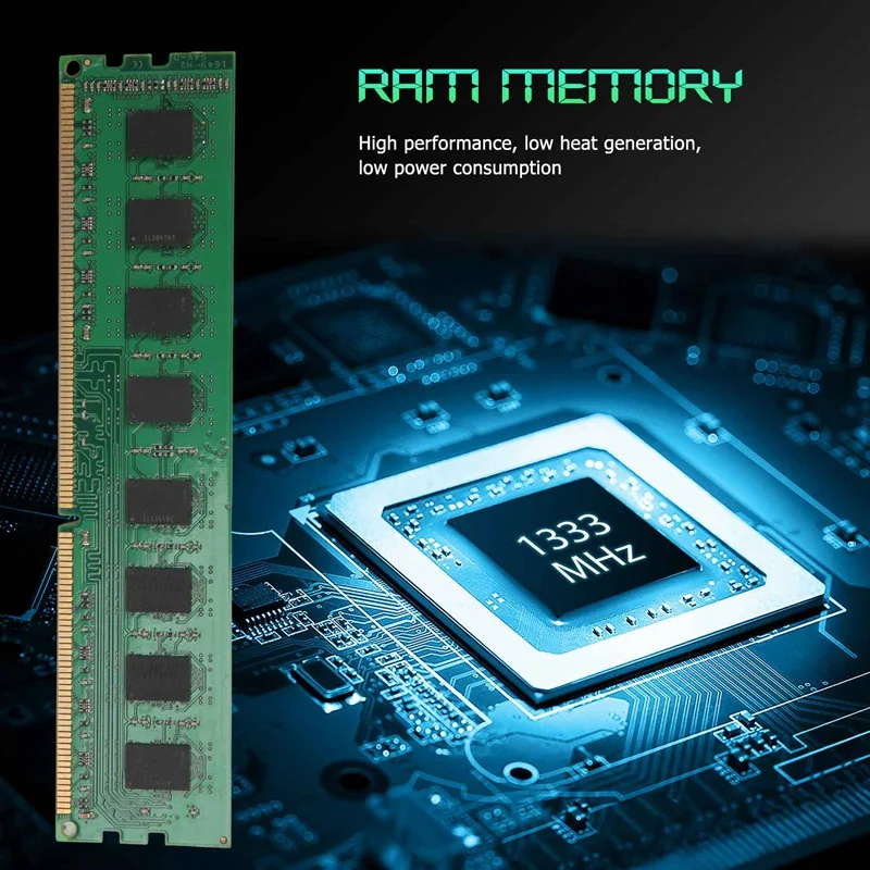 DDR3 4G RAM Memory 1333Mhz 240 Pins Desktop Memory PC3-10600 DIMM RAM Memoria For AMD Dedicated Memory