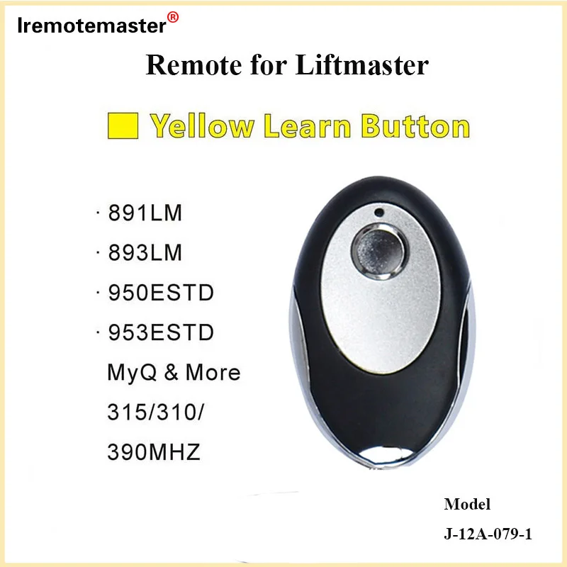 For lift master 891LM 893LM Garage Door Replacement with Yellow Learn Button