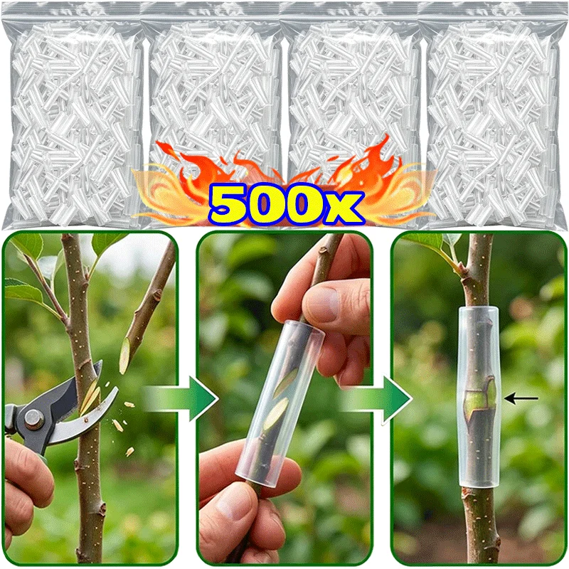 kit-de-enxertos-para-Arvores-500-50-pecas-tubos-porosos-macios-para-enxerto-fixacao-segura-crescimento-automatico-para-melao-tomate-rosa-pomar-casa-e-patio-–-ferramentas-faceis-de-usar