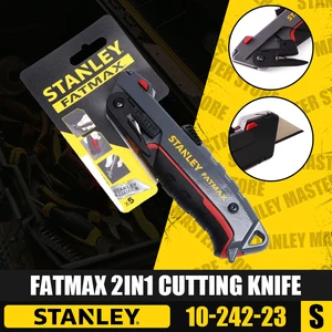 Stanley 10-242-23 Fatmax 2 in 1 cutting knife for Wood electricians work knives Manual tools 8 Main Sales Stanley Tools - №7