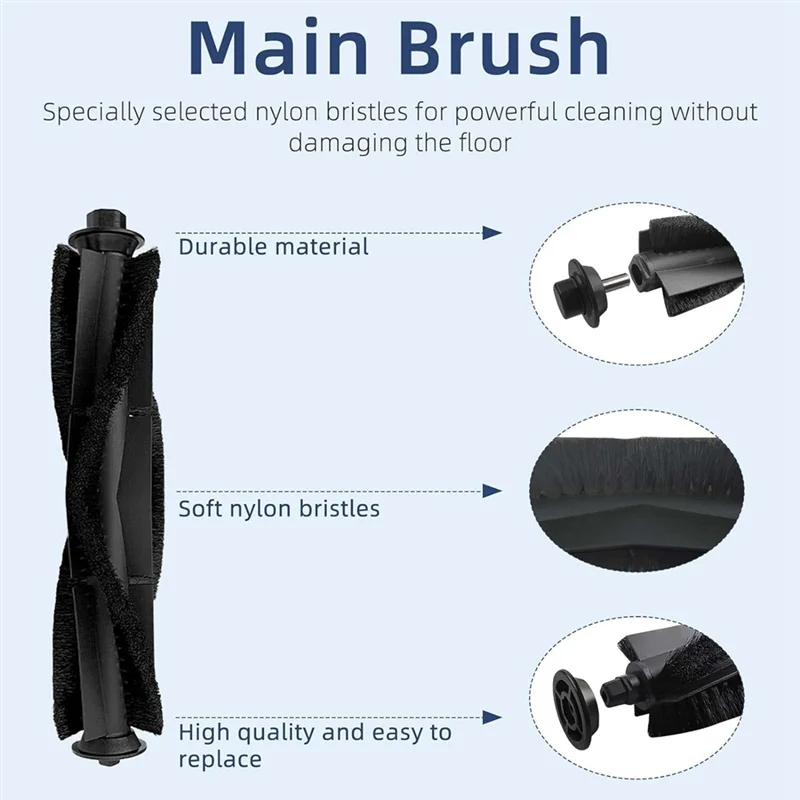 B26B Accessory Replacement Kit For Honiture Q6 Pro, For Laresar L6 Pro, For Imou L11 Pro, For Airrobo T10+, For Neabot N2