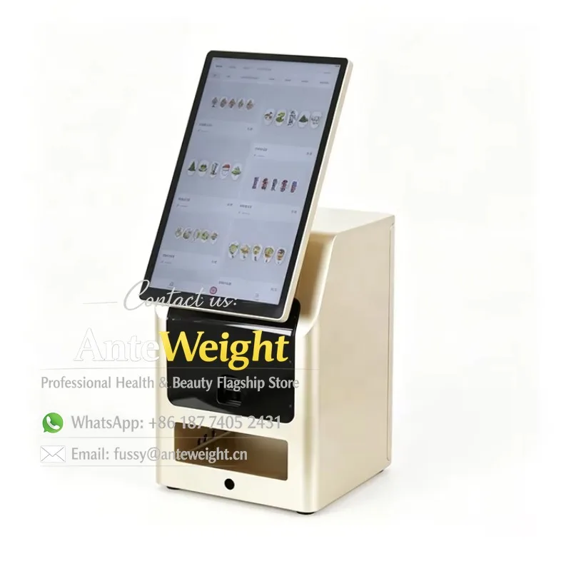 Automatic Nail Art Machine AI Nail Printer with Rotatable Touch Screen and 22MP Camera