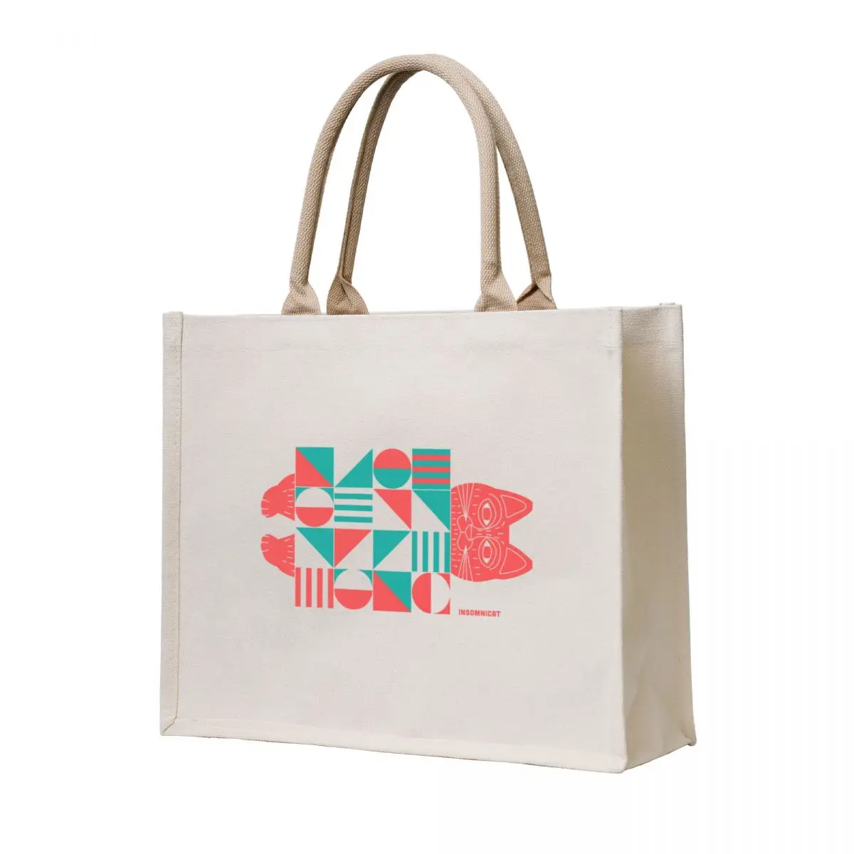 

Zoned Out Cat with Insomnia Tote Bag Gift bags tote bag men's tote bags cloth bags shopping bag logo