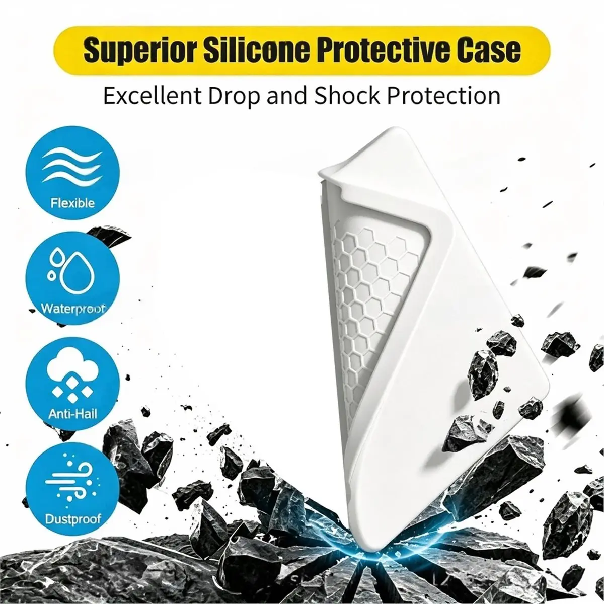 For V5 Accessories Shockproof Protective Case Silicone Antenna Protective Cover Anti Scratch for V5