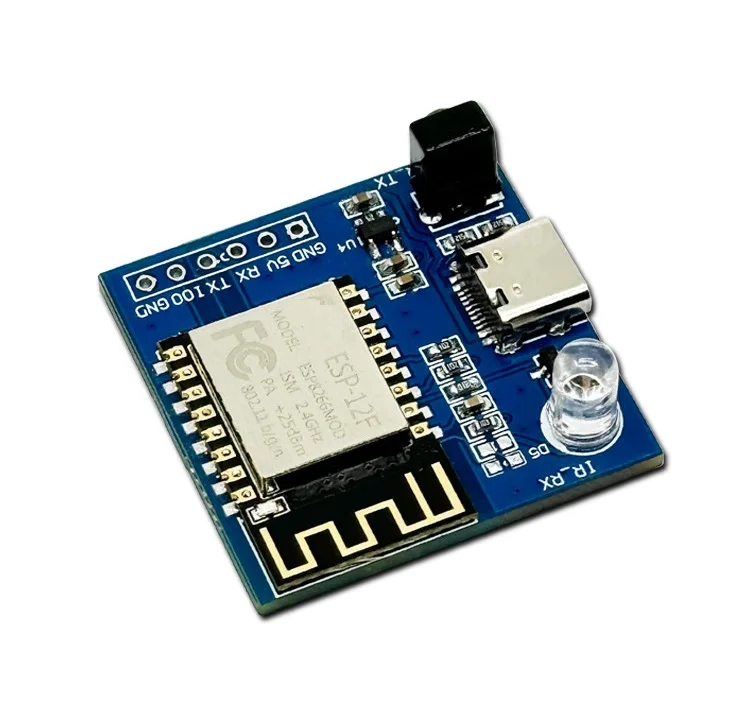 ESP8266 Infrared Emission And Reception Command WIFI Transmission Module Development Board ESP-12F Module TYPE-C