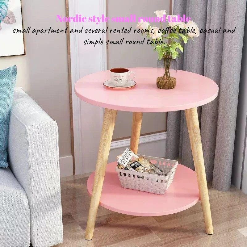 

Mesa Lateral Luxury Coffee Tables Italian Side Hotel Round Storage Corner Coffee Tables Wood Pink Small Mid Century Furniture