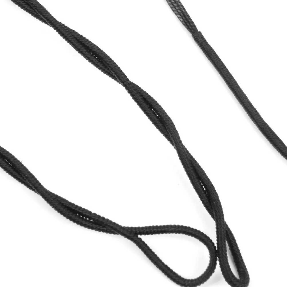 

Durable 57inch 12 Strand Bowstring Recurve Long Hunting Keep Shape Black Bowstring String 12 Strand String