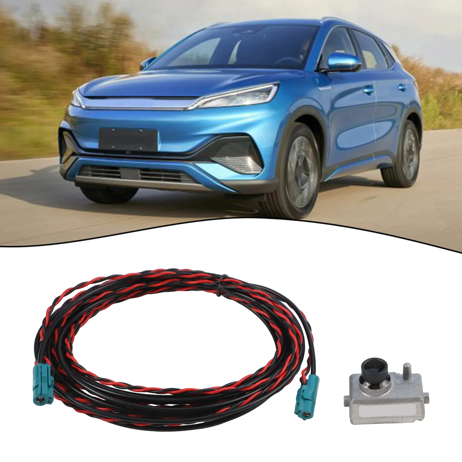 

Car Mounted Camera Car DVR Camera ABS Material Easy Use Non-Deformable OEM Compatible Windshield Mount Parking Camera