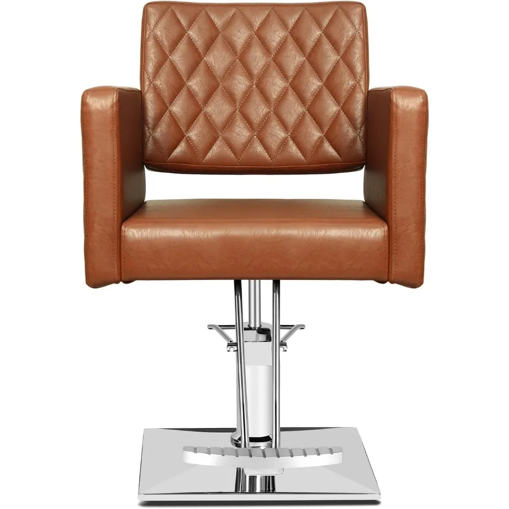 Salon Chair for Hair Stylist, Height Adjustable Hydraulic Chair Barber Chairs All Purpose Beauty Spa Salon Equipment