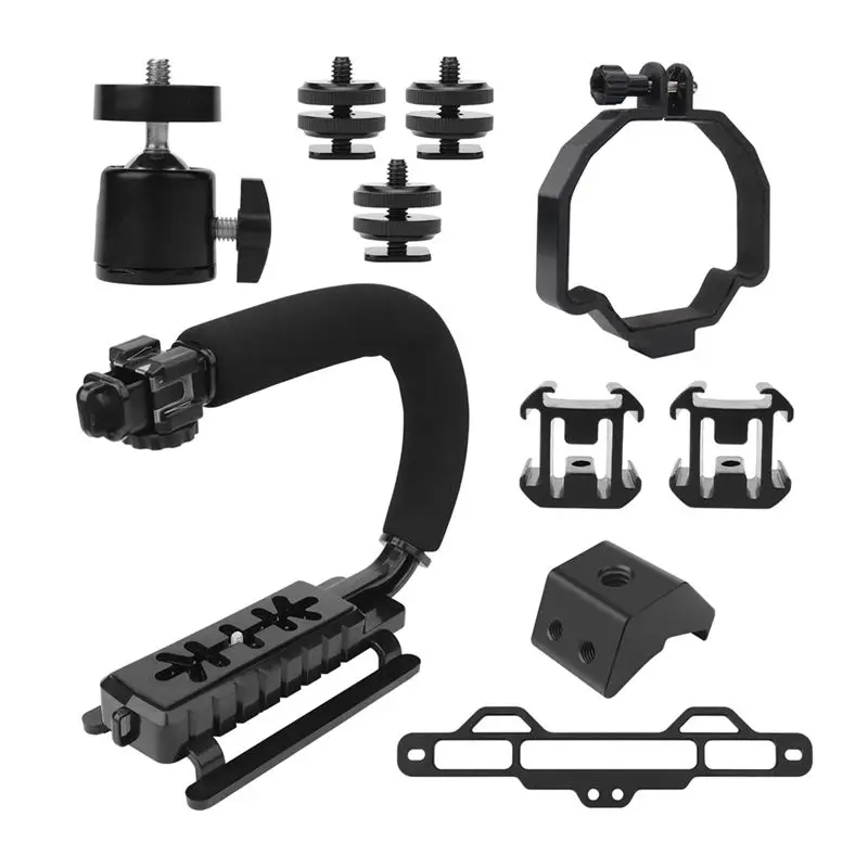 LXYB18B U-Shaped Handheld Follow Shooting Stand Mount Bracket Expansion For DJI 4 Pro Drone For RC Pro 2 Modification Set